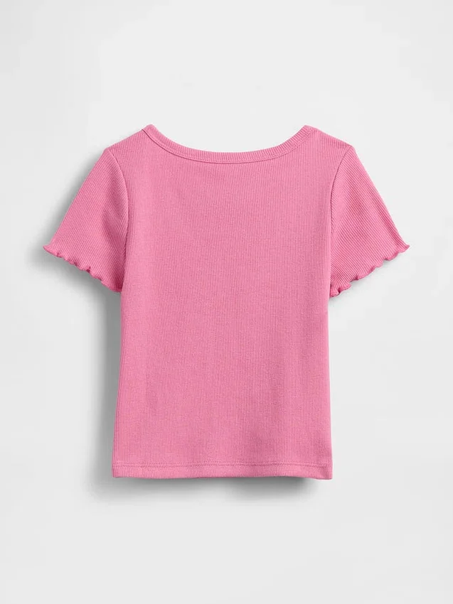 Mix & Match geribbeld T-shirt voor Baby & Peuter