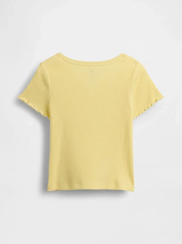Mix & Match geribbeld T-shirt voor Baby & Peuter