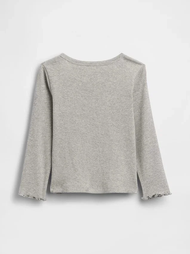 Mix & Match geribbeld T-shirt voor Baby & Peuter