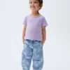 Mix & Match geribbeld T-shirt voor Baby & Peuter