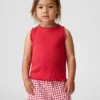 Mix & Match geribde tanktop voor Baby & Peuter