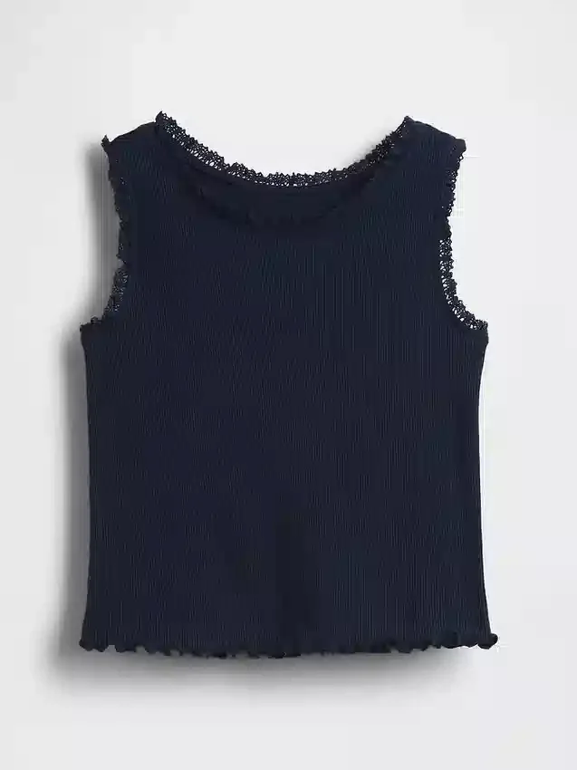Mix & Match geribde tanktop voor Baby & Peuter