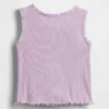 Mix & Match geribde tanktop voor Baby & Peuter