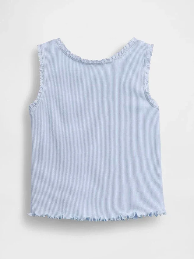 Mix & Match geribde tanktop voor Baby & Peuter