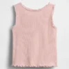 Mix & Match geribde tanktop voor Baby & Peuter