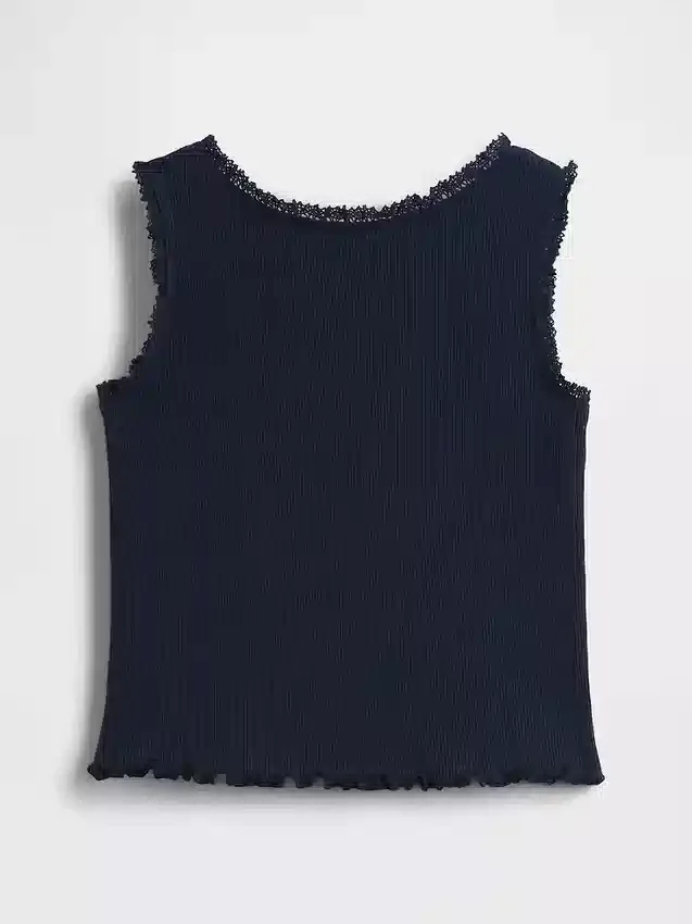 Mix & Match geribde tanktop voor Baby & Peuter