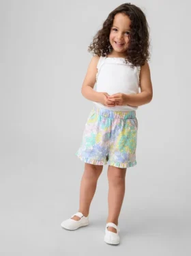 Mix & Match-korte broek met ruches voor Baby & Peuter