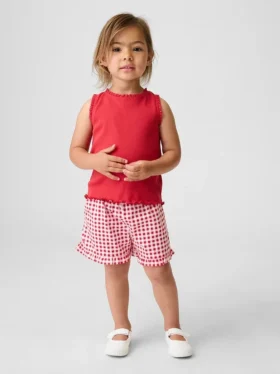 Mix & Match-korte broek met ruches voor Baby & Peuter