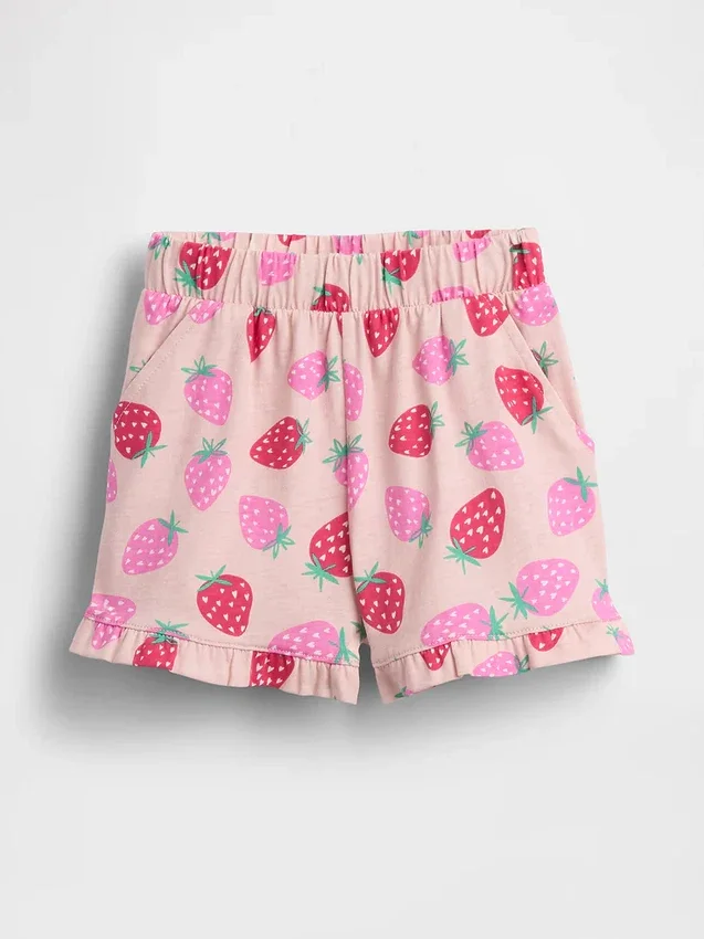 Mix & Match-korte broek met ruches voor Baby & Peuter