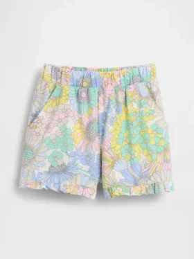Mix & Match-korte broek met ruches voor Baby & Peuter