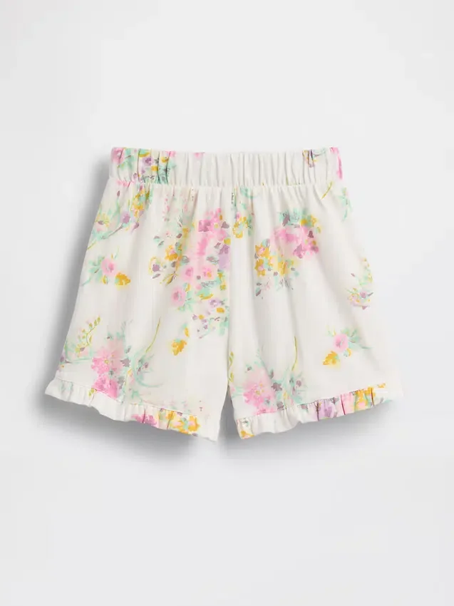 Mix & Match-korte broek met ruches voor Baby & Peuter