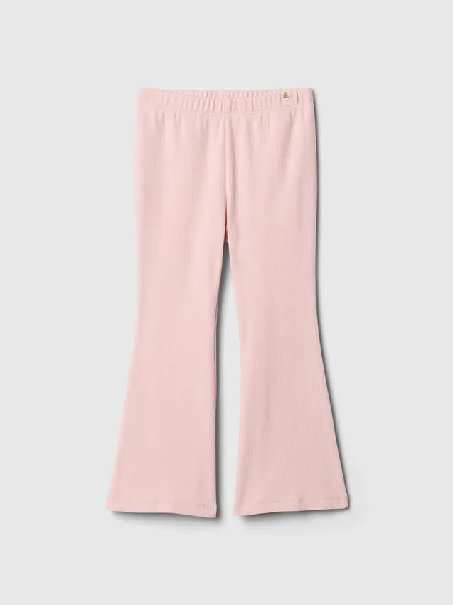 Mix & Match-legging met uitlopende pijpen en ribbelpatroon voor Baby & Peuter