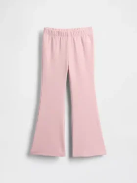 Mix & Match-legging met uitlopende pijpen en ribbelpatroon voor Baby & Peuter