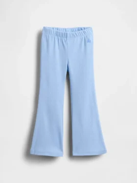 Mix & Match-legging met uitlopende pijpen en ribbelpatroon voor Baby & Peuter