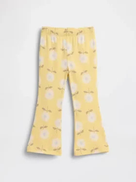 Mix & Match-legging met uitlopende pijpen en ribbelpatroon voor Baby & Peuter