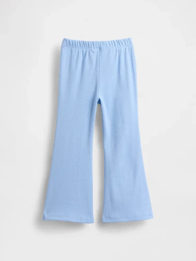 Mix & Match-legging met uitlopende pijpen en ribbelpatroon voor Baby & Peuter