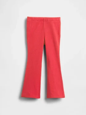 Mix & Match-legging met uitlopende pijpen en ribbelpatroon voor Baby & Peuter