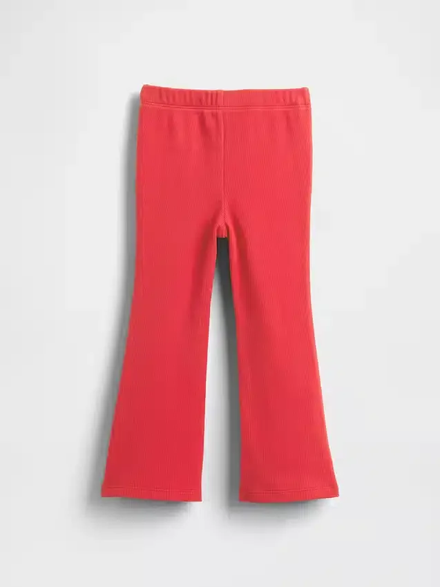 Mix & Match-legging met uitlopende pijpen en ribbelpatroon voor Baby & Peuter