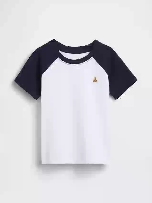 Mix & Match-raglan-T-shirt voor Baby & Peuter