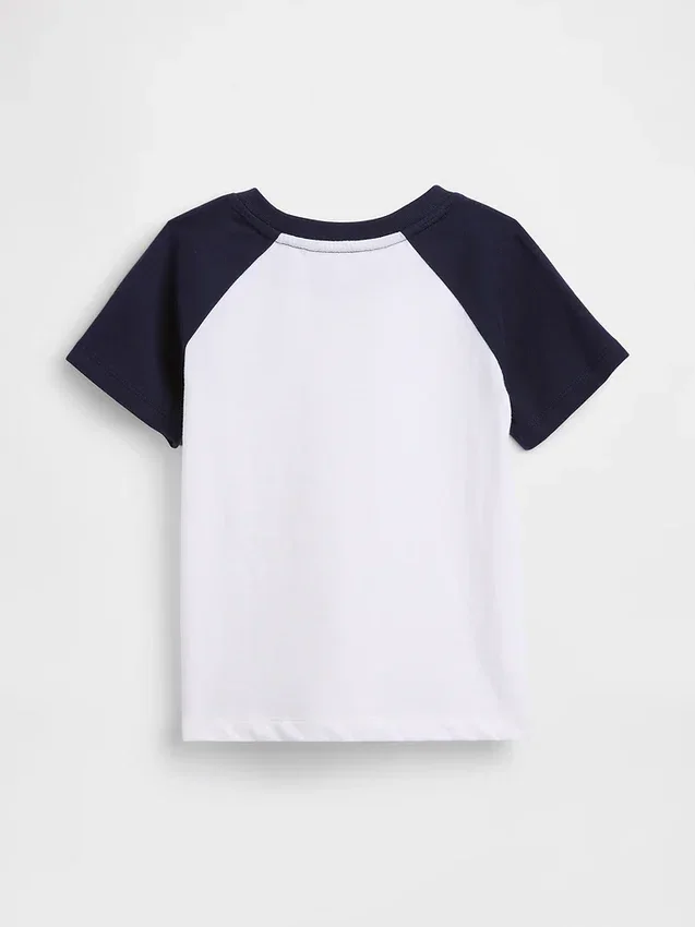 Mix & Match-raglan-T-shirt voor Baby & Peuter