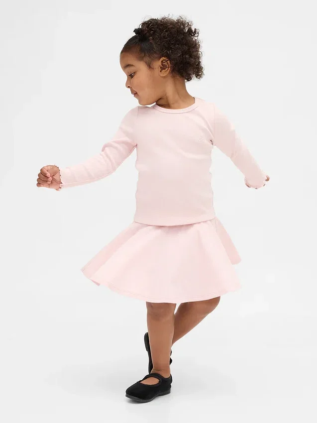 Mix & Match-skort met elastische tailleband voor Baby & Peuter