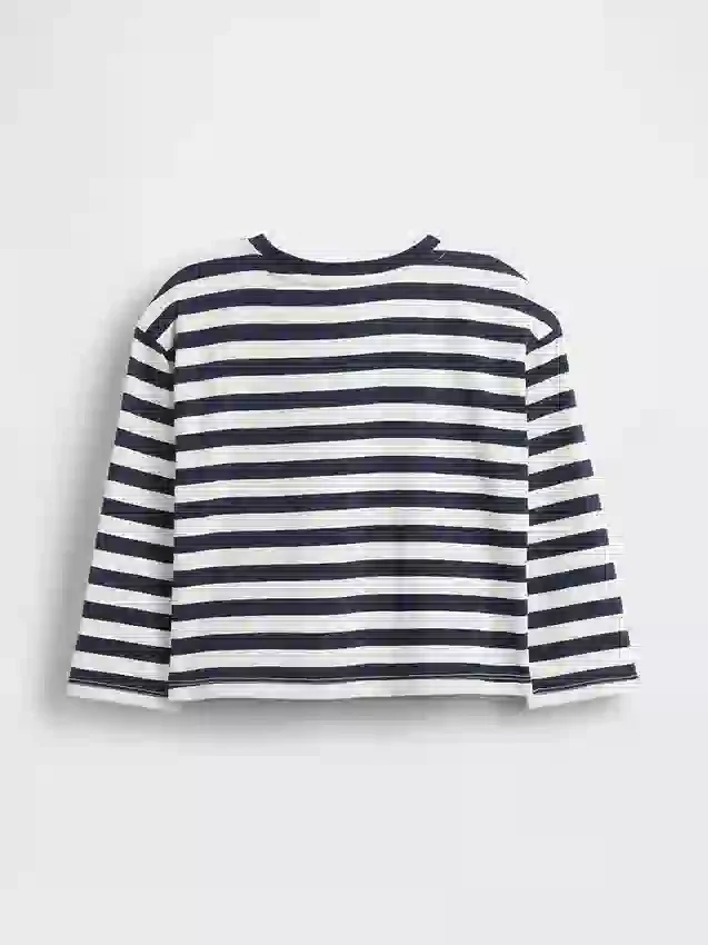 Mix & Match T-shirt met hartvormig zakje voor Baby & Peuter