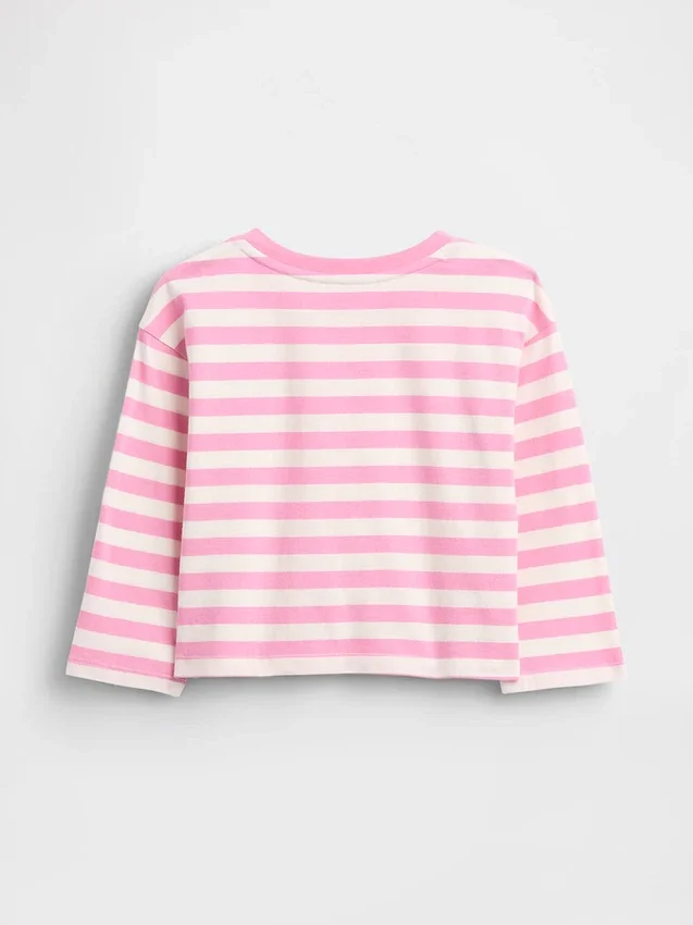 Mix & Match T-shirt met hartvormig zakje voor Baby & Peuter