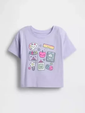 Mix & Match T-shirt met losse pasvorm en prints voor Baby & Peuter