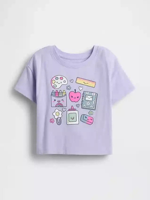 Mix & Match T-shirt met losse pasvorm en prints voor Baby & Peuter