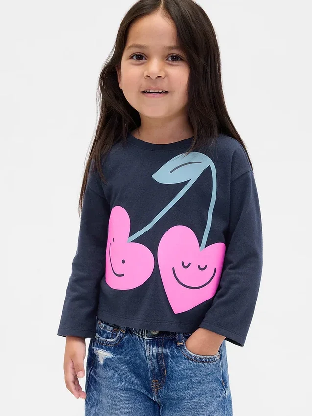 Mix & Match T-shirt met losse pasvorm en prints voor Baby & Peuter