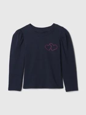 Mix & Match T-shirt met pofmouwen voor Baby & Peuter