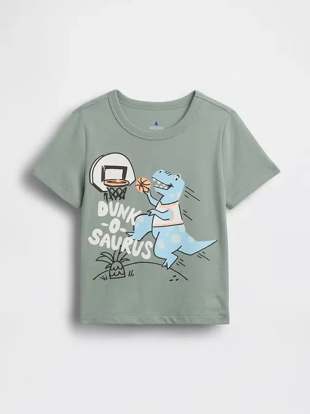 Mix & Match T-shirt met print voor Baby & Peuter