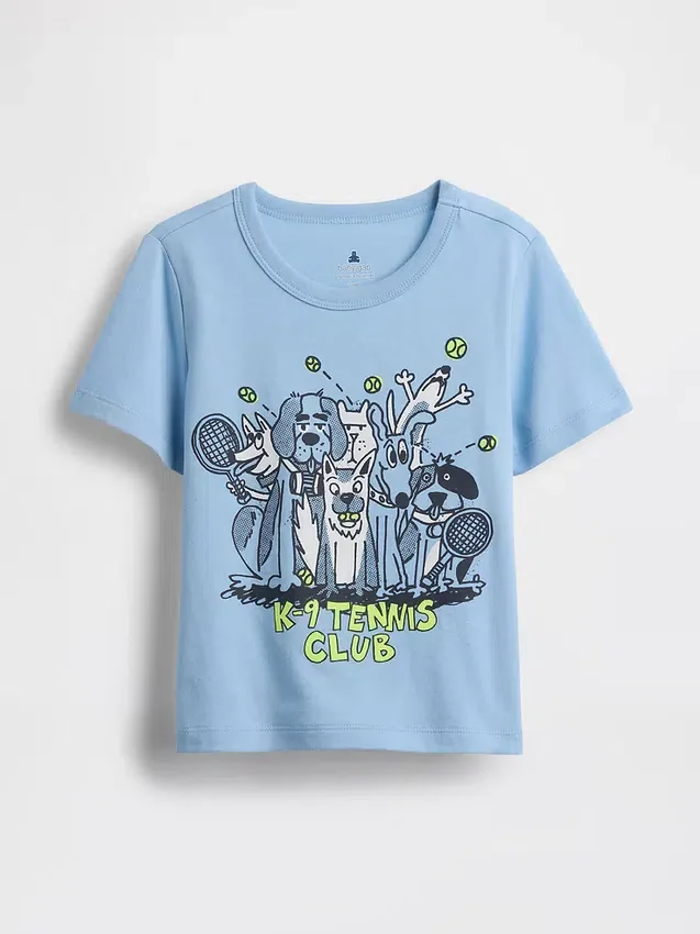 Mix & Match T-shirt met print voor Baby & Peuter