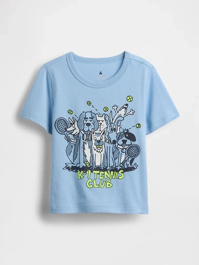 Mix & Match T-shirt met print voor Baby & Peuter