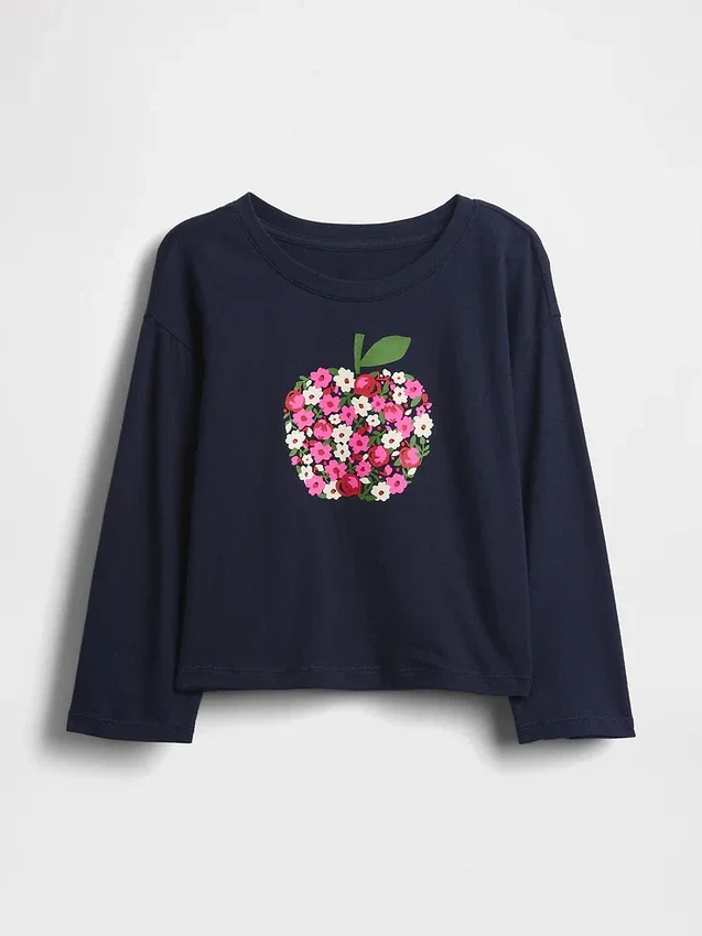 Mix & Match T-shirt met print voor Baby & Peuter