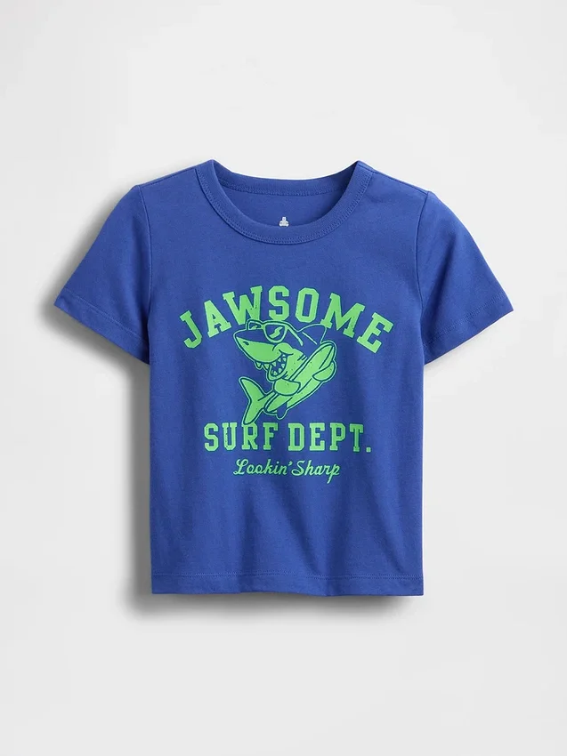 Mix & Match T-shirt met print voor Baby & Peuter
