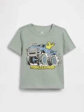 Mix & Match T-shirt met print voor Baby & Peuter