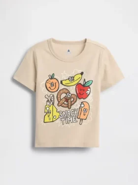 Mix & Match T-shirt met print voor Baby & Peuter