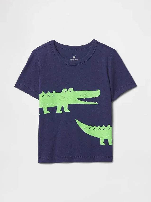 Mix & Match T-shirt met print voor Baby & Peuter