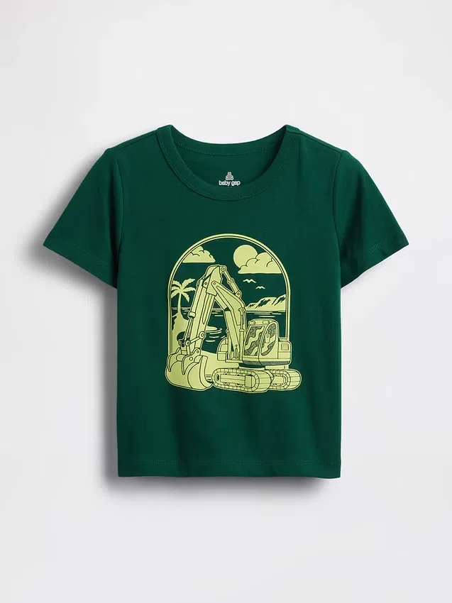 Mix & Match T-shirt met print voor Baby & Peuter