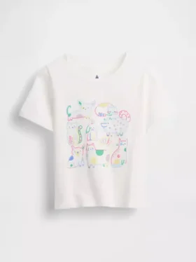 Mix & Match T-shirt met print voor Baby & Peuter