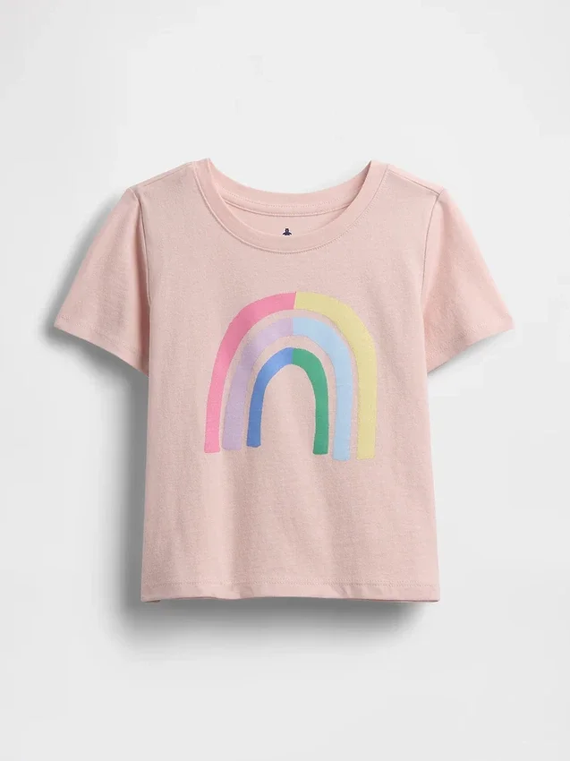 Mix & Match T-shirt met print voor Baby & Peuter