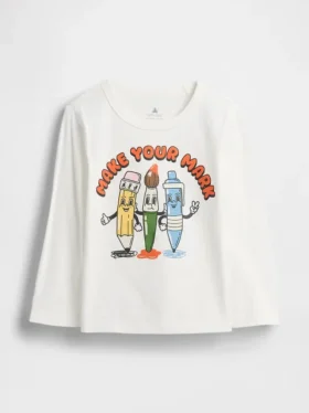 Mix & Match T-shirt met print voor Baby & Peuter