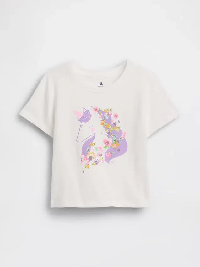 Mix & Match T-shirt met print voor Baby & Peuter