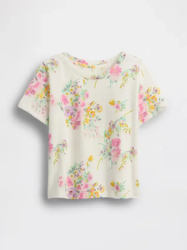 Mix & Match T-shirt met print voor Baby & Peuter