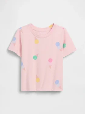 Mix & Match T-shirt met print voor Baby & Peuter