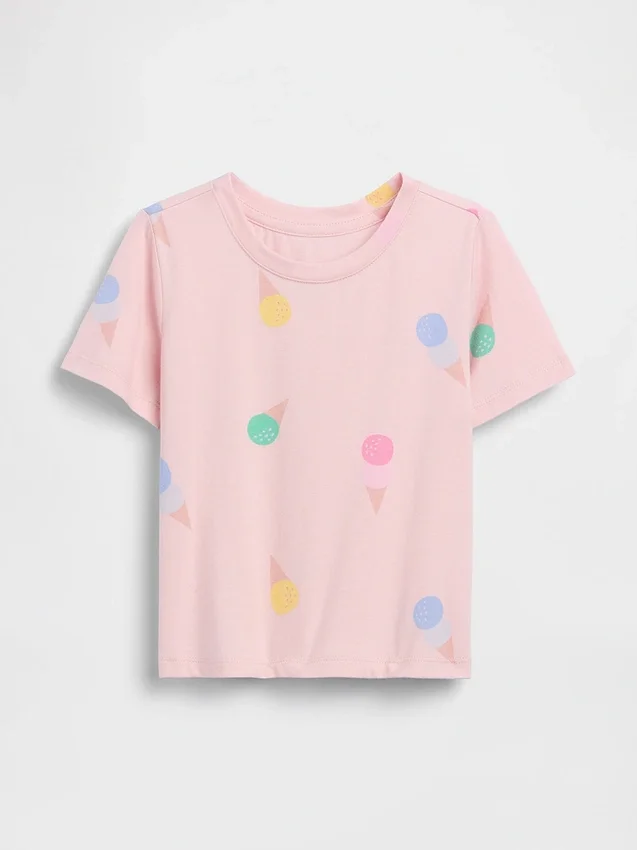Mix & Match T-shirt met print voor Baby & Peuter