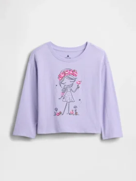 Mix & Match T-shirt met print voor Baby & Peuter