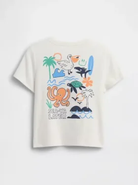 Mix & Match T-shirt met print voor Baby & Peuter
