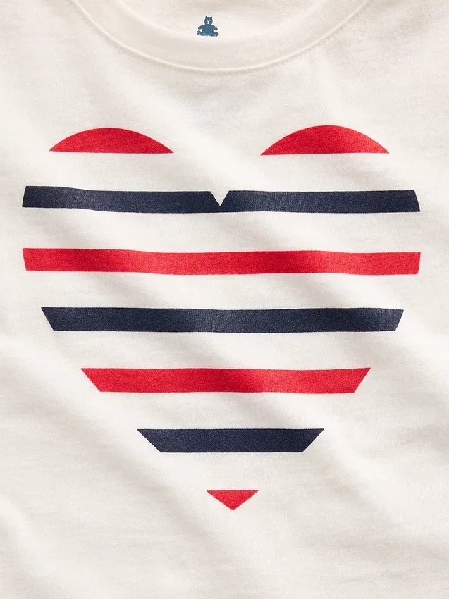 Mix & Match T-shirt met print voor Baby & Peuter